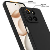 Honor 400 Smart 5G/4G/X7d 4G/5G Liquid Silikone Cover - MagSafe Kompatibel - Sort
