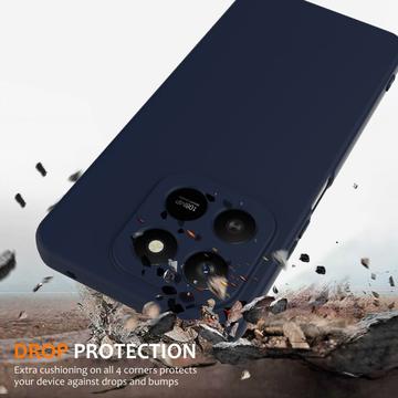 Honor 400 Smart 5G/4G/X7d 4G/5G Liquid Silikone Cover - MagSafe Kompatibel - Mørkeblå