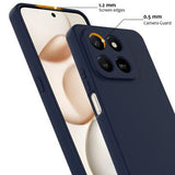 Honor 400 Smart 5G/4G/X7d 4G/5G Liquid Silikone Cover - MagSafe Kompatibel - Mørkeblå