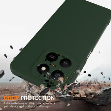Honor 400 Smart 5G/4G/X7d 4G/5G Liquid Silikone Cover - MagSafe Kompatibel - Mørkegrøn
