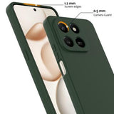 Honor 400 Smart 5G/4G/X7d 4G/5G Liquid Silikone Cover - MagSafe Kompatibel - Mørkegrøn