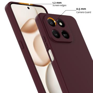 Honor 400 Smart 5G/4G/X7d 4G/5G Liquid Silikone Cover - MagSafe Kompatibel - Vinrød