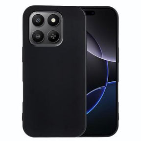 Honor 400 Smart 5G/4G/X7d 4G Skridsikkert TPU Cover - sort