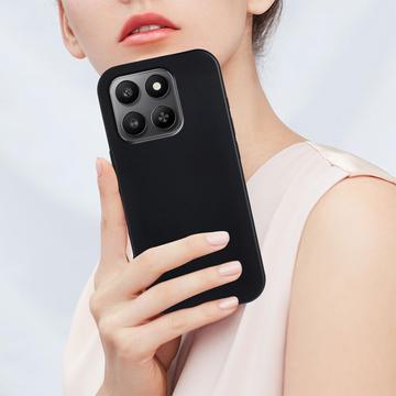 Honor 400 Smart 5G/4G/X7d 4G Skridsikkert TPU Cover - sort