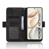 Honor 400 Smart 5G/4G/X7d 4G Kortholder Pung Etui - Sort