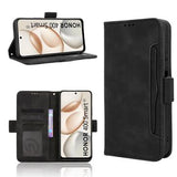 Honor 400 Smart 5G/4G/X7d 4G Kortholder Pung Etui - Sort