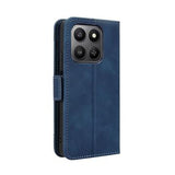Honor 400 Smart 5G/4G/X7d 4G Kortholder Pung Etui - Blå
