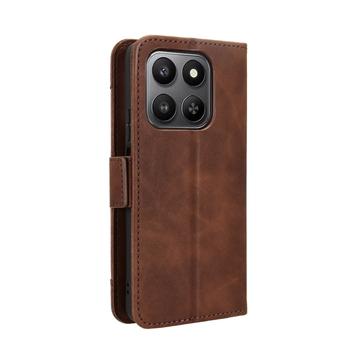 Honor 400 Smart 5G/4G/X7d 4G Kortholder Pung Etui - Brun