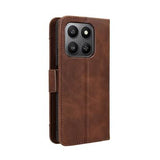Honor 400 Smart 5G/4G/X7d 4G Kortholder Pung Etui - Brun