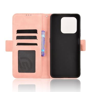 Honor 400 Smart 5G/4G/X7d 4G Kortholder Pung Etui - Pink