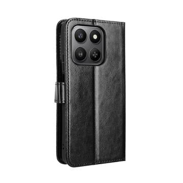 Honor 400 Smart 5G/4G/X7d 4G Pung Etui med Stativ - sort