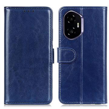Honor 400 Pung Etui med Stativ - blå