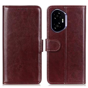Honor 400 Pung Etui med Stativ - Brun