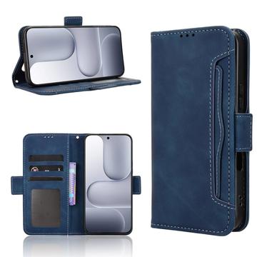 Honor 500 Kortholder Pung Etui - Blå