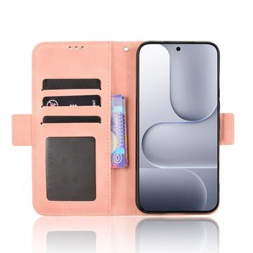 Honor 500 Kortholder Pung Etui - Pink