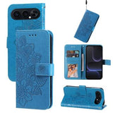 Honor 500 Mandala Series Etui med Pung - Blå