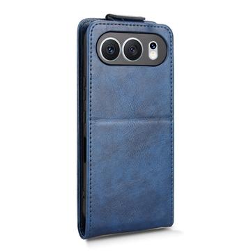 Honor 500 lodret flip-etui med stativ - mørkeblå