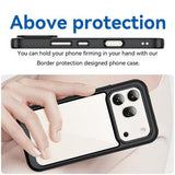 Honor 600/600 Pro Anti-Shock Hybrid Cover - Sort
