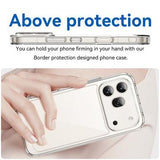 Honor 600/600 Pro Anti-Shock Hybrid Cover - Gennemsigtig