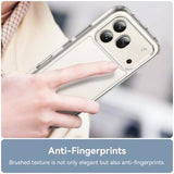 Honor 600/600 Pro Anti-Shock Hybrid Cover - Gennemsigtig