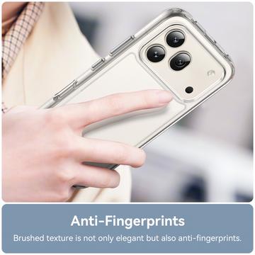 Honor 600/600 Pro Anti-Shock Hybrid Cover - Gennemsigtig