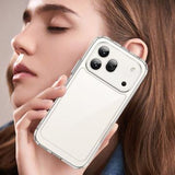 Honor 600/600 Pro Anti-Shock Hybrid Cover - Gennemsigtig