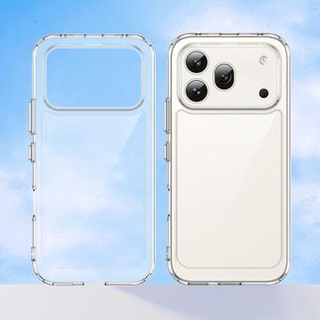 Honor 600/600 Pro Anti-Shock Hybrid Cover - Gennemsigtig