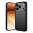Honor 600/600 Pro Børstet TPU Cover - Karbonfiber - Sort