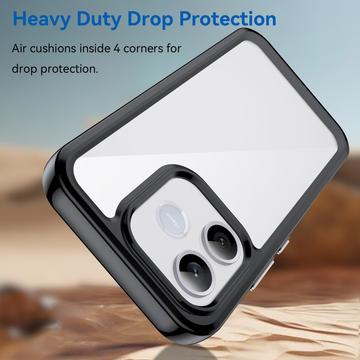 Honor 600 Lite Anti-Shock Hybrid Cover - Sort