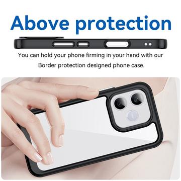 Honor 600 Lite Anti-Shock Hybrid Cover - Sort