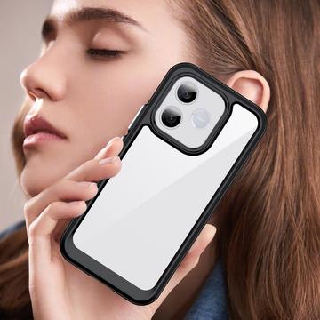 Honor 600 Lite Anti-Shock Hybrid Cover - Sort