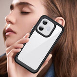 Honor 600 Lite Anti-Shock Hybrid Cover - Sort