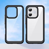 Honor 600 Lite Anti-Shock Hybrid Cover - Sort