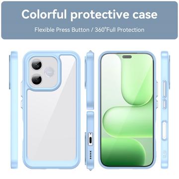 Honor 600 Lite Anti-Shock Hybrid Cover - Blå