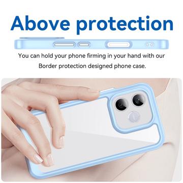 Honor 600 Lite Anti-Shock Hybrid Cover - Blå