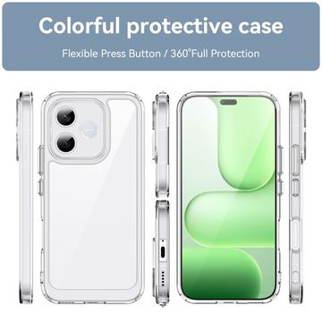 Honor 600 Lite Anti-Shock Hybrid Cover - Gennemsigtig