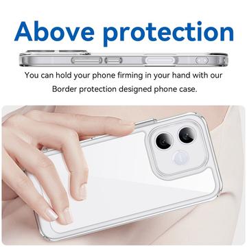 Honor 600 Lite Anti-Shock Hybrid Cover - Gennemsigtig