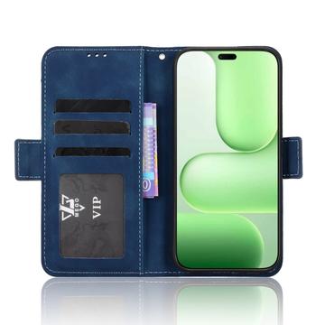 Honor 600 Lite Kortholder Pung Etui - Blå