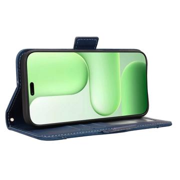 Honor 600 Lite Kortholder Pung Etui - Blå