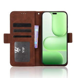 Honor 600 Lite Kortholder Pung Etui - Brun
