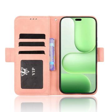 Honor 600 Lite Kortholder Pung Etui - Pink