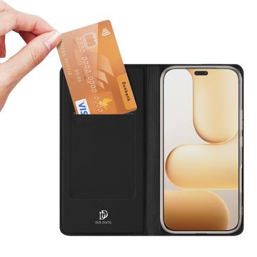 Honor 600 Lite Dux Ducis Skin Pro Flip Cover - Sort