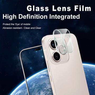 Honor 600 Lite Imak 2-i-1 HD Kamera Linse Hærdet Glas