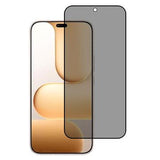 Honor 600 Lite Privacy Full Cover Skærmbeskytter Hærdet Glas - Sort Kant