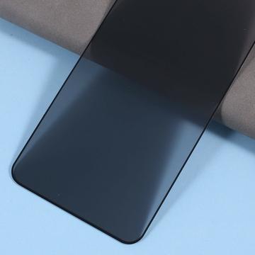 Honor 600 Lite Privacy Full Cover Skærmbeskytter Hærdet Glas - Sort Kant