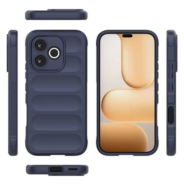 Honor 600 Lite Rugged TPU Cover - Mørkeblå