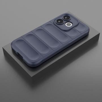 Honor 600 Lite Rugged TPU Cover - Mørkeblå