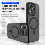 Honor 600 Lite UltraGuard Matte MagSafe Cover - Sort