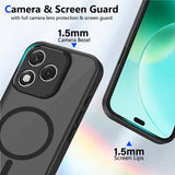 Honor 600 Lite UltraGuard Matte MagSafe Cover - Sort