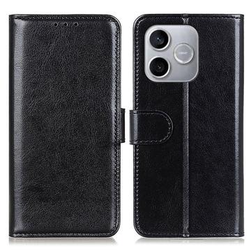Honor 600 Lite Pung Etui med Stativ - sort